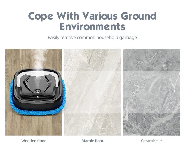 Home Smart Cleaning Robot Vacuum And Self-charging Mop Combo, With Usb Charging Port - Pet Hair