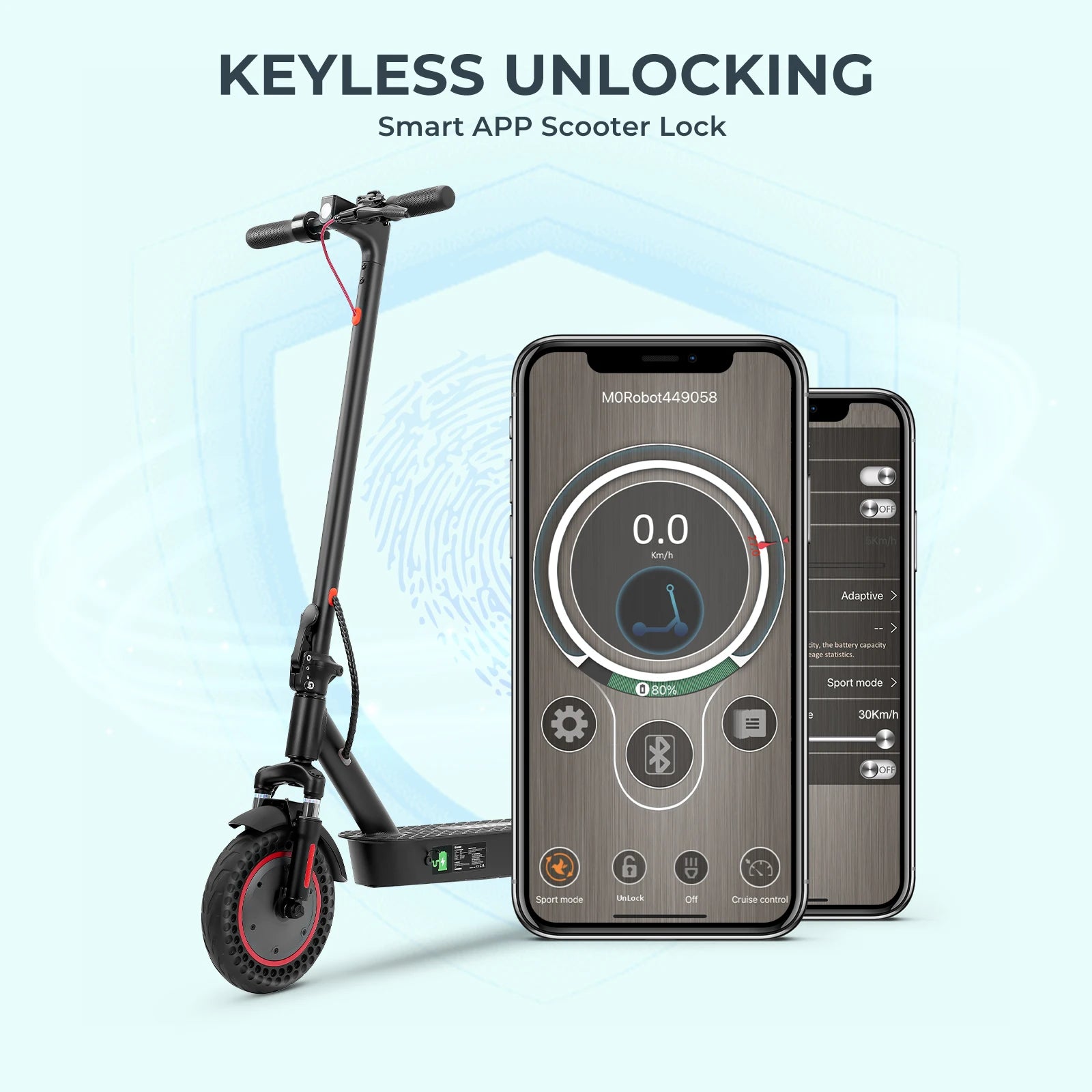 ISCOOTER I9MAX ADULT ELECTRIC SCOOTER 500W MOTOR CITY ELECTRIC SCOOTER 36V10AH BATTERY 10 INCH TIRE ROAD ELECTRIC SCOOTER