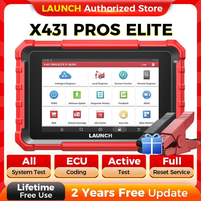 LAUNCH X431 PROS Elite Car Diagnostic Tools Professional OBD2 Diagnost Auto Automotive Tool Scan Autoscanner 2 Years Free Update