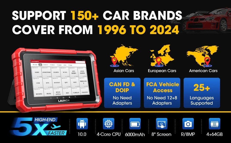LAUNCH X-431 PROS Elite Car Diagnostic Tools Professional OBD 2 Diagnostic Tool Auto Automotive Tool Auto Scanner