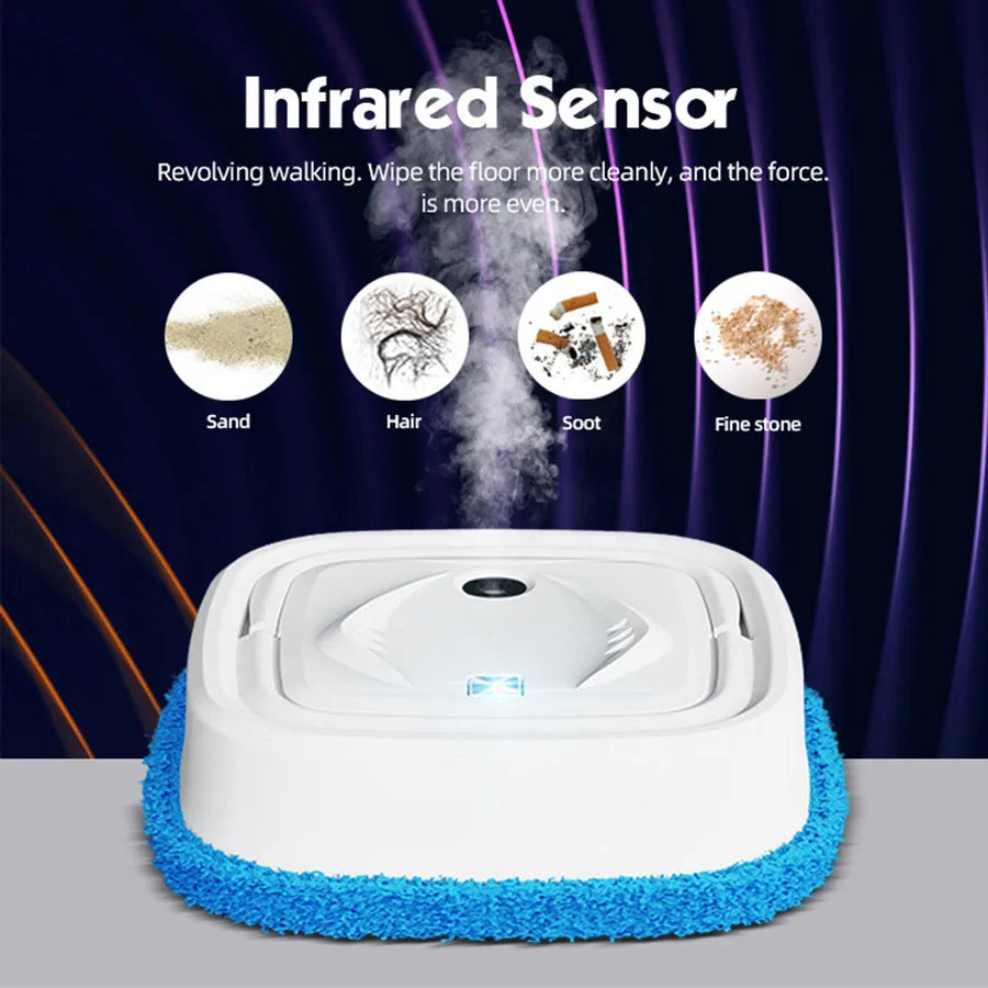 Home Smart Cleaning Robot Vacuum And Self-charging Mop Combo, With Usb Charging Port - Pet Hair