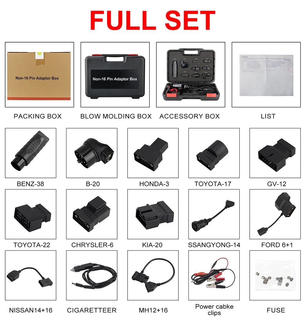 LAUNCH X431 PRO3S+ ELITE Car Diagnostic Tools J2534 Program Topology Map ECU Coding Auto OBD OBD2 Scanner CANFD/DoIP/FCA