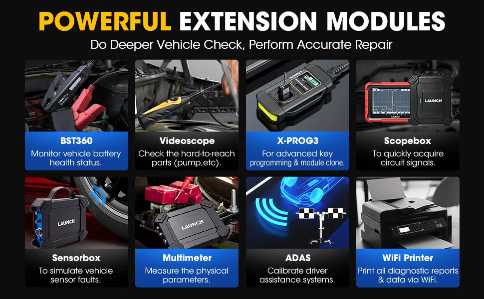 LAUNCH X-431 PROS Elite Car Diagnostic Tools Professional OBD 2 Diagnostic Tool Auto Automotive Tool Auto Scanner